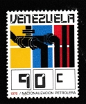 Stamps : America : Venezuela :  Nacionalización petrolera