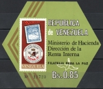 Stamps Venezuela -  SEGUNDA  EXPOSICIÓN  FILATÉLICA  INTERAMERICANA  EXFILCA  70.  HEXAGONAL  976A  SCOTT.