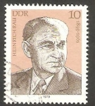 Stamps Germany -  2121 - Heinrich Rau
