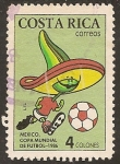 Sellos del Mundo : America : Costa_Rica : Copa Mundial de Fútbol Mexico 1986