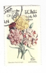 Stamps Oman -  Clavel gerofani