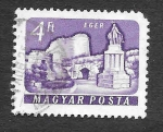 Sellos de Europa - Hungra -  1365 - Castillo de Eger