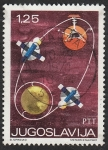 Stamps Yugoslavia -  1296 - El Universo al servicio de la ciencia