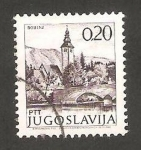 Stamps : Europe : Yugoslavia :  1352 - Vista de Bohinj