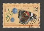 Stamps Bulgaria -  Vanessa atalanta