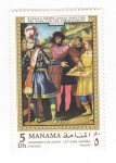 Stamps Bahrain -  Pintores. Roselli