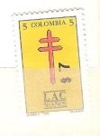 Stamps Colombia -  lac 50 años