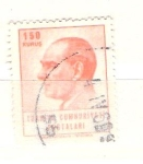 Stamps Turkey -  ataturk