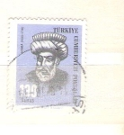 Stamps Turkey -  Naima