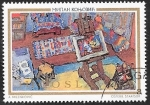 Stamps Yugoslavia -  1414 - Pintura de Milan Konjovic