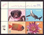 Stamps : America : ONU :  Especies en peligro