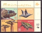 Stamps America - ONU -  Especies en peligro