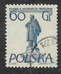 Sellos de Europa - Polonia -  674 - Monumento a Adam Mickiewicz