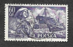 Stamps : Europe : Poland :  723 -  Barco S. S. Chopin