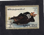 Stamps United Arab Emirates -  Deportes sobre Hielo