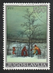 Stamps Yugoslavia -  1456 - Pintura de Ivan Lackovic