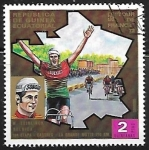 Stamps Equatorial Guinea -  Tour de Francia - Willy Teirlinck (1948)