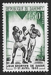 Stamps Benin -  Artes marciales - boxeo