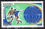 Stamps Benin -  Copa del mundo de Football  - Mejico