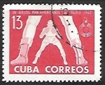 Sellos de America - Cuba -  Juegos Panamericanos de San Pablo - Boxeo