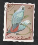 Stamps United Arab Emirates -  Ajman - 54 - Aves