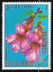 Sellos de Africa - Guinea Ecuatorial -  Proteccion de la naturaleza - Alpinia nutans