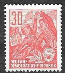 Stamps Germany -  165 - Pareja de Baile