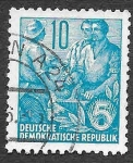 Stamps Germany -  227 - Maquinista