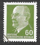 Stamps : Europe : Germany :  589A - Walter Ernst Paul Ulbricht