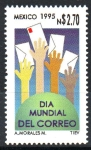 Stamps Mexico -  DÍA  MUNDIAL  DEL  CORREO