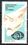 Stamps Mexico -  60th  ANIVERSARIO  DE  LA  ASOCIACIÓN  NACIONAL  DE  ACTORES