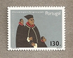 Stamps Portugal -  450 Años llegada portugueses al Japón