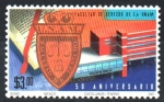 Sellos de America - Mxico -  50th  ANIVERSARIO  DE  LA  FACULTAD  DE  LEYES  DE  LA  U.N.A.M.
