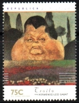 Stamps Argentina -  PINTURA  DE  ANIBAL  TROILO,  POR  HERMENEGILDO  SABAT.