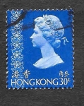 Sellos del Mundo : Asia : Hong_Kong : 279 - Isabel II (Reino Unido)