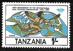 Stamps Tanzania -  40 aniversario de la organizacion internacional de la aviacion civil
