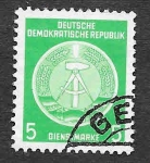 Stamps : Europe : Germany :  O1 - Escudo