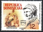 Stamps Dominican Republic -  MUJERES  DESTACADAS.  JUANA  SALTITOPA.