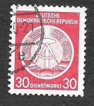 Stamps Germany -  O11 - Escudo