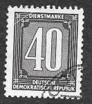 Stamps Germany -  O31 - Cifra