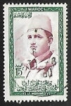 Stamps Morocco -  King Mohammed V