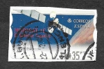 Stamps Spain -  ATM Satélite Español