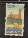 Sellos de Europa - Dinamarca -  CATEDRAL ROSKILDE