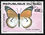 Stamps Mali -  Mariposas - African Monarch