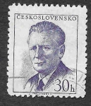 Sellos de Europa - Checoslovaquia -  870 - Antonín Novotný