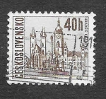 Stamps Czechoslovakia -  1348A - Hradec Králové