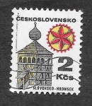Sellos de Europa - Checoslovaquia -  1735 - Campanario de Hronsek