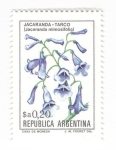 Stamps Argentina -  Jacaranda