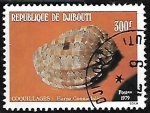 Sellos de Africa - Djibouti -  Caracol marino