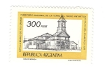 Stamps Argentina -  Capilla museo de Rio Grande